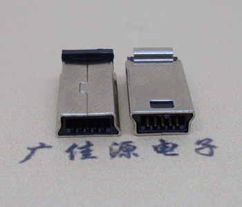 济宁USB2.0迷你接口 MINI夹板10p充电测试公头