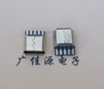 济宁Micro USB5p母座焊线 前五后五焊接有后背