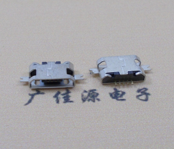 济宁MICRO USB B型口 两脚SMT沉板0.7/1.0/1.6直边