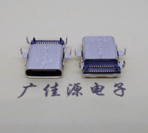 济宁沉板usb 3.1 type-c24p母座双排贴板L=12.8mm