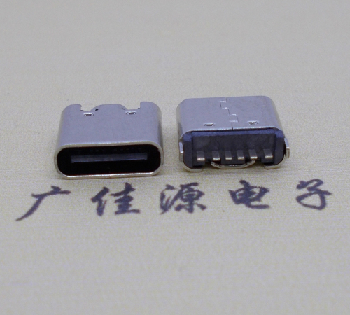 济宁立式插板usb type-c6p母座