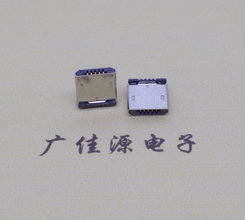 济宁micro usb 5p公头 短体插板H=5.9立插