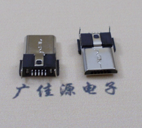 济宁micro usb 5pin公头反向贴板引脚定义