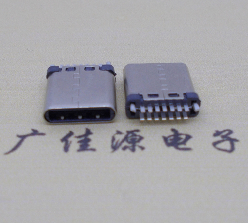 济宁type-c14p公头铆合有地线接口厚2.7mm