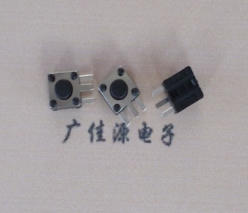 济宁4.5X4.5x3.8侧边三脚插进口弹片不锈钢按键开关