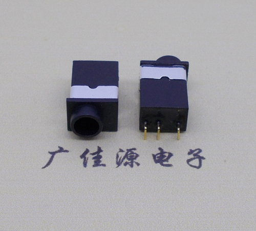 济宁PJ-2030防水耳机插座 铜材质铜针2.5/3.5音频插口