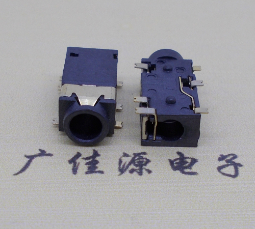 济宁PJ-342耳机2.5/3.5音频插座六脚贴片双柱